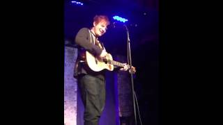 Ed Sheeran singing quotHappy Birthdayquot [upl. by Jehanna]