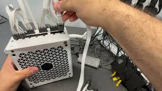 Corsair RM850 POWER SUPPLY UNBOXING AND FULL INSTALL [upl. by Assyla]