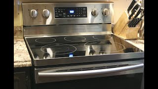 Electric Stove  Convection Oven Samsung NE59M4320SS Unbox Video Instructions amp UNBIASED REVIEW [upl. by Anilesor648]