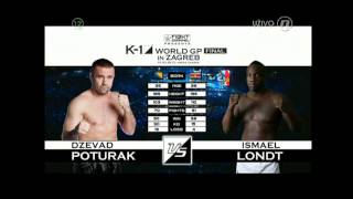 Dzevad Poturak VS Ismael Londt [upl. by Anceline]