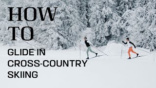 How To Glide In CrossCountry Skiing  Salomon HowTo [upl. by Trygve]