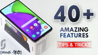 Samsung Galaxy A52 Tips amp Tricks  40 Special Features  TechRJ [upl. by Imailiv]