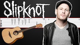 Vermilion Pt 2  Slipknot  Guitar Tabs Guitar Tutorial [upl. by Socher256]