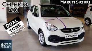 2022 Maruti Suzuki Celerio ZXI  Dual Tone  Modified  Auto Explore [upl. by Drusy]