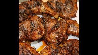 Cuisse de poulet braisé au four  Baked chicken thigh [upl. by Anerrol]