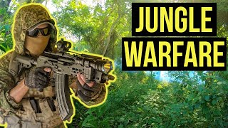 Surrounded in the Jungle with my New AK74U  Milsim West Assault on Corro CYMA quotAltynquot AK74 [upl. by Drwde506]