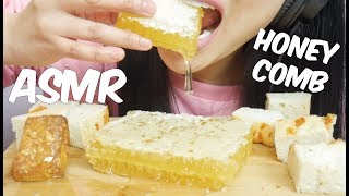 ASMR HONEYCOMB Extremely STICKY Satisfying EATING SOUNDS NO TALKING  SASASMR PART 2 [upl. by Drofxer]