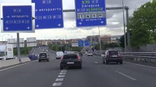 Como llegar a la terminal 1 del Aeropuerto de Madrid Barajas desde la M40 Norte [upl. by Ecraep395]