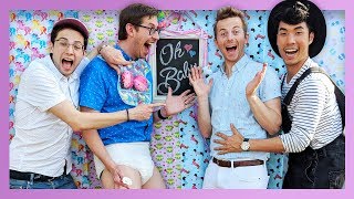 The Try Guys Throw A Baby Shower  Parenthood Part 1 [upl. by Elie]