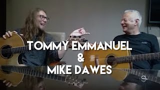 Tommy Emmanuel amp Mike Dawes together for the first time [upl. by Aifas]