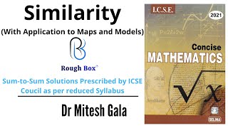 SIMILARITY  Ch15 Ex 15A Part 1  Class 10  ICSE  SELINA  Mathematics [upl. by Ludewig]