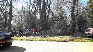 Cloutierville Louisiana Mardi Gras Parade 2015 [upl. by Janeczka]