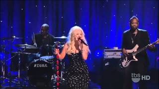 Christina Aguilera  Somethings Got a Hold On Me Live Conan OBrien HD [upl. by Nuncia675]