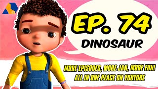 Jan Cartoon in Urdu  Dinosaur  Official Cartoon Remastered  S01 E74 [upl. by Yerffoeg599]