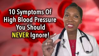 10 High Blood Pressure Symptoms You Should NEVER Ignore [upl. by Demy77]