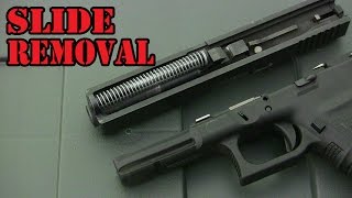 Glock Slide Removal Quick amp Easy [upl. by Mcmahon750]