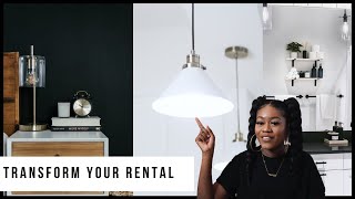 RENTER FRIENDLY UPDATES  Apartment Hacks [upl. by Crary]