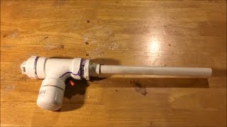 Mini Potato Launcher  How to make it [upl. by Roxanna]