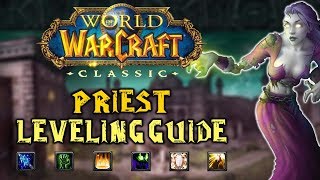 Classic WoW Priest Leveling Guide 160 [upl. by Ainerol]