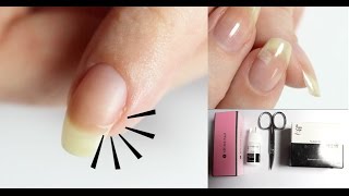 Comment réparer un ongle cassé [upl. by Akcimahs]