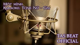 Karaoke Một mình  Tone Nữ Sáng mai thức giấc [upl. by Yerfdog]