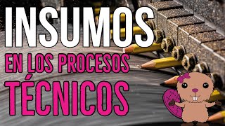 INSUMOS EN LOS PROCESOS PRODUCTIVOS [upl. by Hayse]