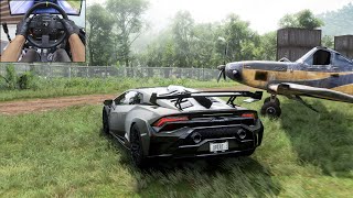 Lamborghini Huracán STO  Forza Horizon 5  Thrustmaster TX [upl. by Enegue]