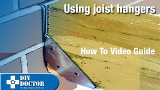 Joist hangers How and where to use them [upl. by Anelrihs]