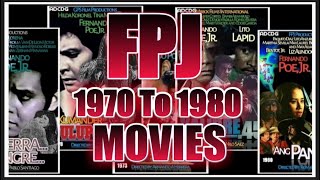 FERNANDO POE JR  FPJ  1970 to 1980 Movies [upl. by Hamnet]