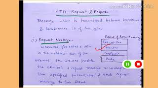 Types of headers in http request response message lecture13IWT [upl. by Ahsiyn914]