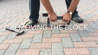 REMOVING BLOCK PAVING [upl. by Matilde]