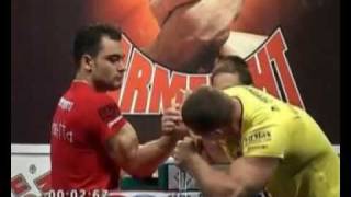 Iron Ion Oncescu  the best Romanian Armwrestler [upl. by Odnavres436]