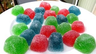 HOW TO MAKE GUMDROPS  HOMEMADE DIY RECIPE [upl. by Akima]