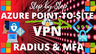 Azure VPN Point to Site with RADIUS NPS Azure AD Multi Factor Authentication MFA Extension [upl. by Janifer]