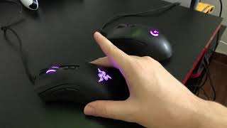 G403 vs Deathadder V2 [upl. by Enaywd]