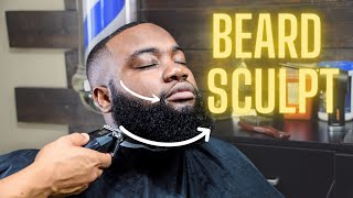 HOW TO SHAPE A BEARD  STEP BY STEP TUTORIAL  BEARD SHAPING [upl. by Ulu]