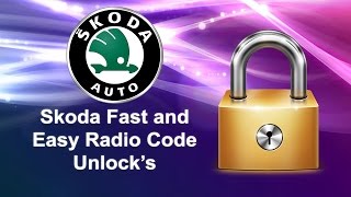 How To Find Your Skoda Radio Code [upl. by Notyalc]