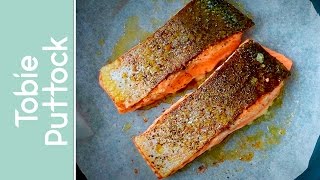 How to Cook Crispy Skin Salmon [upl. by Xuaegram]