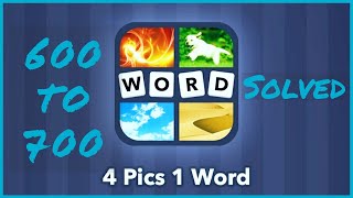 4 Pics 1 Word Answers 600700 [upl. by Lupita]