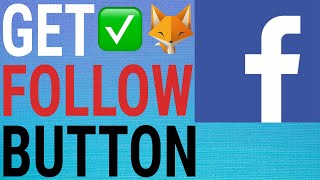 Facebook How To Enable Followers  Get A Follow Button [upl. by Reeves]