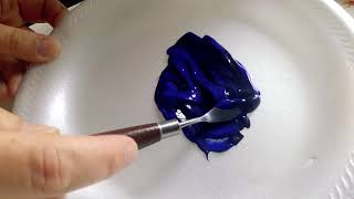 Make Your Own Color Navy Blue Color Mixing  How To Tutorial [upl. by Slorac506]