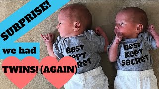 Best TWIN SURPRISE Ever We Had Twins AGAIN [upl. by Levi]