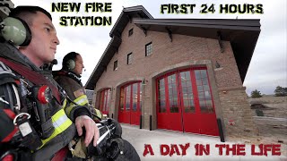 First 24 Hours in a New Fire Station  A Day in the Life [upl. by Coward]