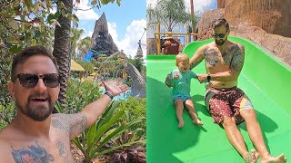 Were Finally Back At Volcano Bay  Toddler Splash Play Area Fun Cabana Tour amp Slide POVs [upl. by Tunnell]