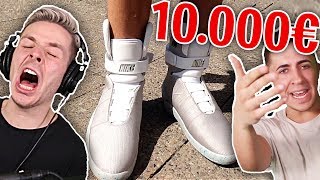 Die 10000€ SCHUHE ES REICHT endgültig WIE VIEL ist DEIN OUTFIT WERT REACT [upl. by Condon]