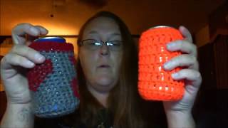 How to Crochet a Can Cozy Beginner Friendly [upl. by Eidod]