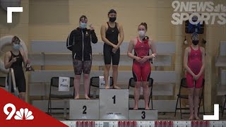 3A girls swimming state championship highlights [upl. by Machutte808]