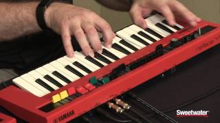 Yamaha Reface YC Synthesizer Demo by Sweetwater [upl. by Dermott773]