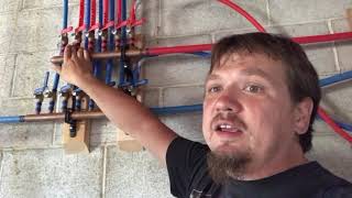 Pex Manifold Howto [upl. by Anaigroeg]