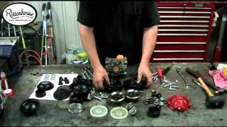 Rittenhouse Hypro 9910D30 Diaphragm Pump Repair PT1 [upl. by Yeliw388]